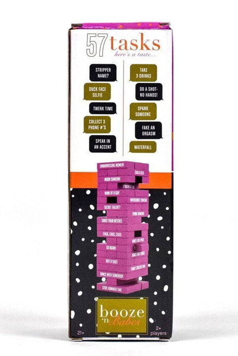 Booze N' Babes Jenga Game!